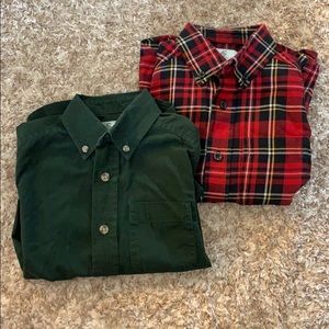 Class Club size 4/5 button downs